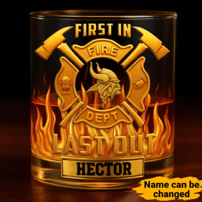 Minnesota Vikings | Premium NFL First In Last Out Whiskey Glass