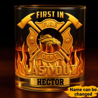 Denver Broncos | Premium NFL First In Last Out Whiskey Glass