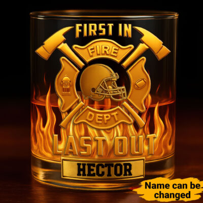 Cleveland Browns | Premium NFL First In Last Out Whiskey Glass