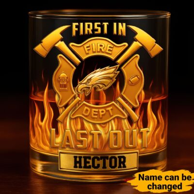 Philadelphia Eagles | Premium NFL First In Last Out Whiskey Glass