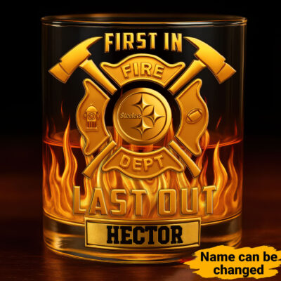 Pittsburgh Steelers | Premium NFL First In Last Out Whiskey Glass