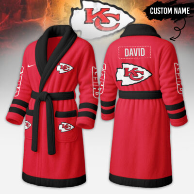 Kansas City Chiefs | Premium NFL Fleece Bathrobe