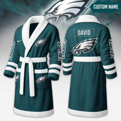 Philadelphia Eagles | Premium NFL Fleece Bathrobe - L