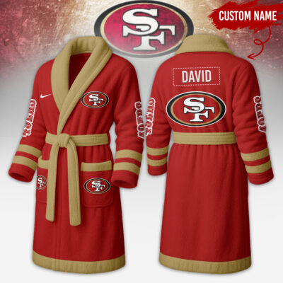 San Francisco 49ers | Premium NFL Fleece Bathrobe