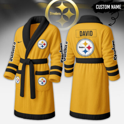 Pittsburgh Steelers | Premium NFL Fleece Bathrobe
