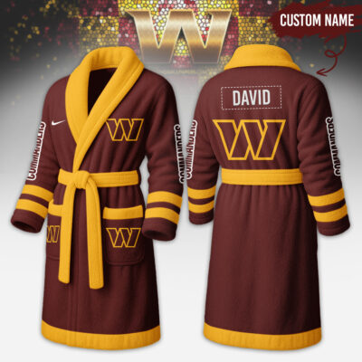 Washington Commanders | Premium NFL Fleece Bathrobe