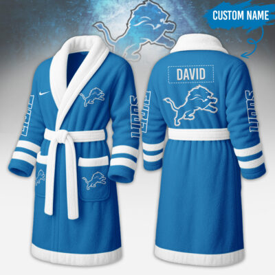 Detroit Lions | Premium NFL Fleece Bathrobe