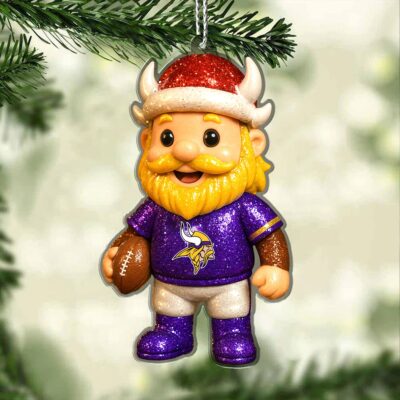 Minnesota Vikings | Premium NFL Football Christmas Ornaments - 5