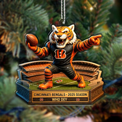 Cincinnati Bengals | Premium NFL Football Christmas Ornaments - 3
