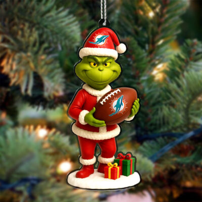 Miami Dolphins | Premium NFL Football Christmas Ornaments - 4