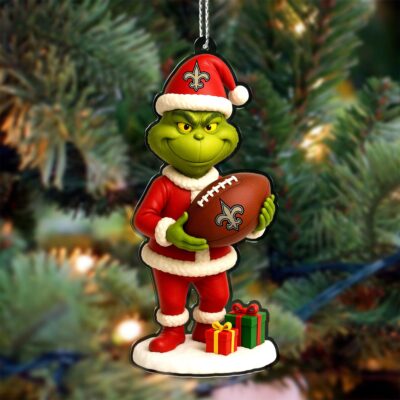 New Orleans Saints | Premium NFL Football Christmas Ornaments - 4