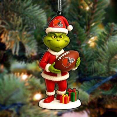 Cleveland Browns | Premium NFL Football Christmas Ornaments - 4