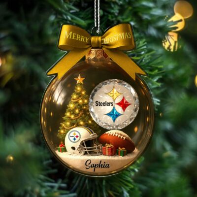 Pittsburgh Steelers | Premium NFL Football Christmas Ornaments - 1
