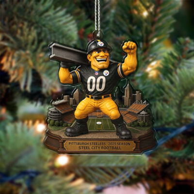 Pittsburgh Steelers | Premium NFL Football Christmas Ornaments - 3