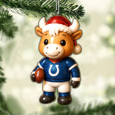 Indianapolis Colts | Premium NFL Football Christmas Ornaments - 5