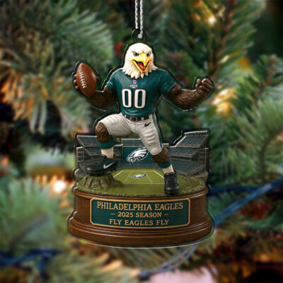 Philadelphia Eagles | Premium NFL Football Christmas Ornaments - 3