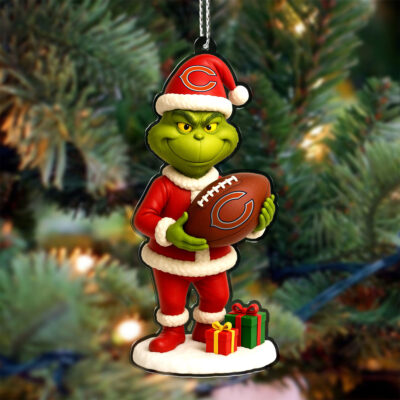 Chicago Bears | Premium NFL Football Christmas Ornaments - 4