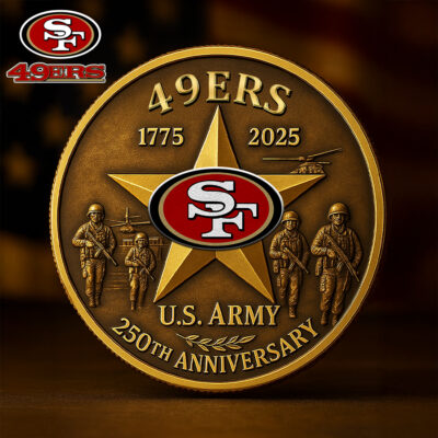 San Francisco 49ers | Premium NFL U.S Army Anniversary Coin
