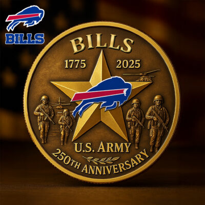Buffalo Bills | Premium NFL U.S Army Anniversary Coin