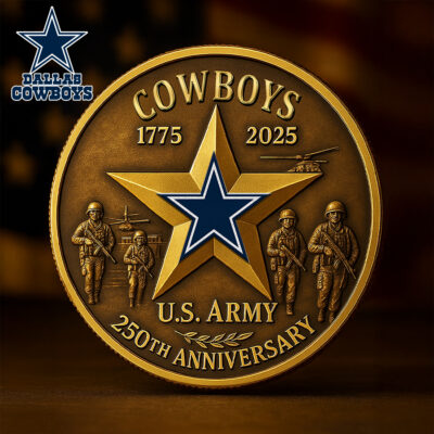 Dallas Cowboys | Premium NFL U.S Army Anniversary Coin - 1 Pack