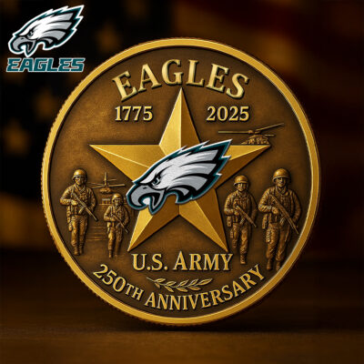 Philadelphia Eagles | Premium NFL U.S Army Anniversary Coin - 1 Pack