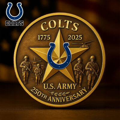 Indianapolis Colts | Premium NFL U.S Army Anniversary Coin