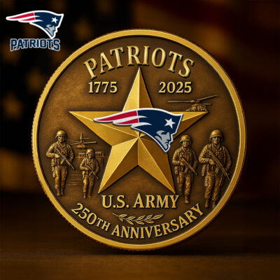 New England Patriots | Premium NFL U.S Army Anniversary Coin