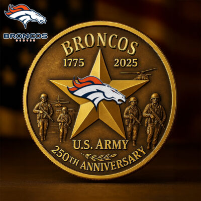 Denver Broncos | Premium NFL U.S Army Anniversary Coin