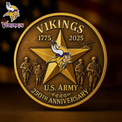 Minnesota Vikings | Premium NFL U.S Army Anniversary Coin