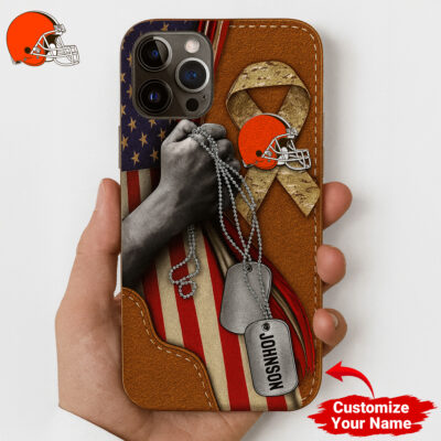 Cleveland Browns | Premium NFL Veterans Day Phonecase