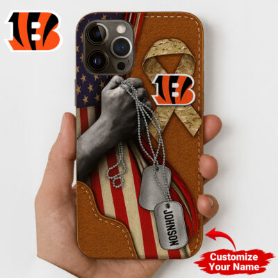 Cincinnati Bengals | Premium NFL Veterans Day Phonecase