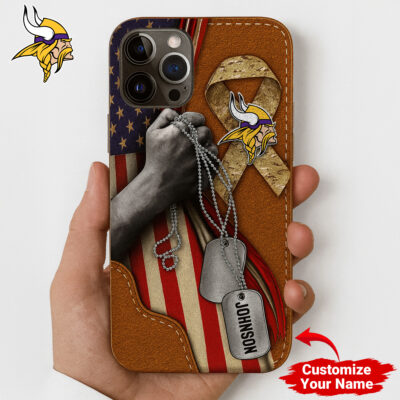 Minnesota Vikings | Premium NFL Veterans Day Phonecase