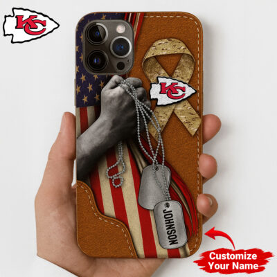 Kansas City Chiefs | Premium NFL Veterans Day Phonecase