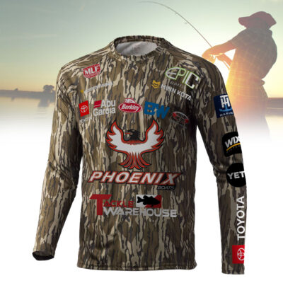 Premium MLF Long Sleeve Fishing Shirt Camo