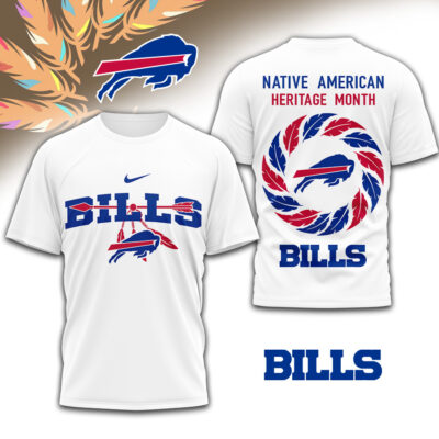 Buffalo Bills | Premium NFL Native American Heritage Month 3D Shirt
