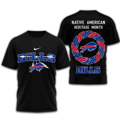 Buffalo Bills | Premium NFL Native American Heritage Month 3D Shirt