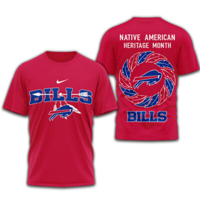 Buffalo Bills | Premium NFL Native American Heritage Month 3D Shirt