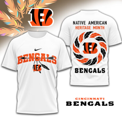 Cincinnati Bengals | Premium NFL Native American Heritage Month 3D Shirt