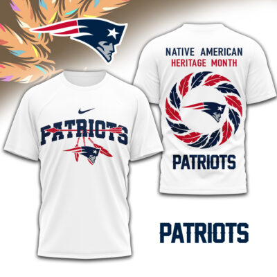 New England Patriots | Premium NFL Native American Heritage Month 3D Shirt