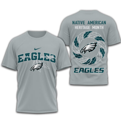 Philadelphia Eagles | Premium NFL Native American Heritage Month 3D Shirt