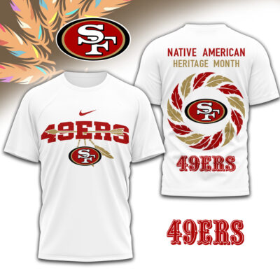 San Francisco 49ers | Premium NFL Native American Heritage Month 3D Shirt