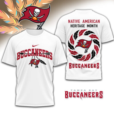 Tampa Bay Buccaneers | Premium NFL Native American Heritage Month 3D Shirt