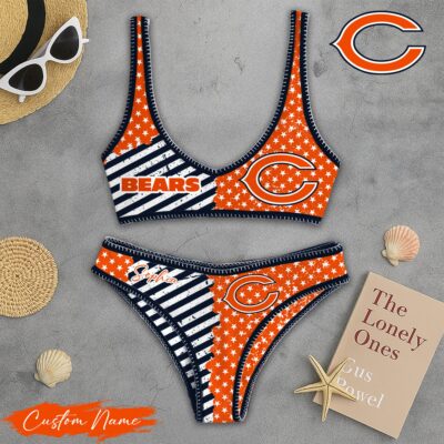 Chicago Bears | Premium NFL Halftime Heat Bikini Sets - S