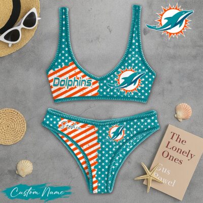 Miami Dolphins | Premium NFL Halftime Heat Bikini Sets