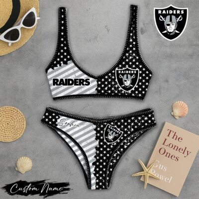 Las Vegas Raiders | Premium NFL Halftime Heat Bikini Sets