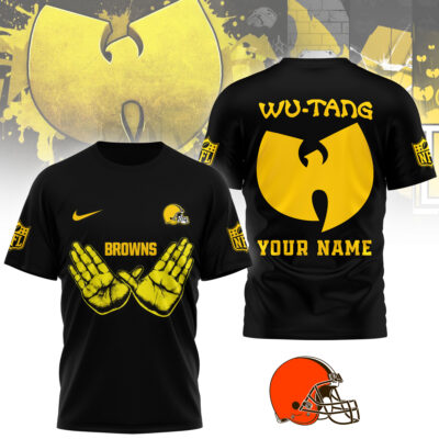 Cleveland Browns | Premium NFL Wu-tang Clan 3D Shirt - M