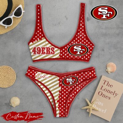 San Francisco 49ers | Premium NFL Halftime Heat Bikini Sets