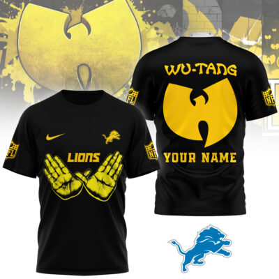 Detroit Lions | Premium NFL Wu-tang Clan 3D Shirt - L