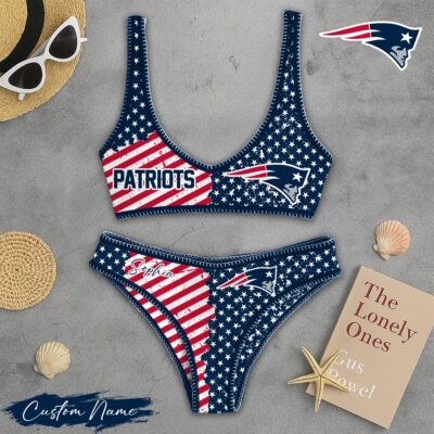 New England Patriots | Premium NFL Halftime Heat Bikini Sets