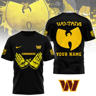 Washington Commanders | Premium NFL Wu-tang Clan 3D Shirt - 2XL